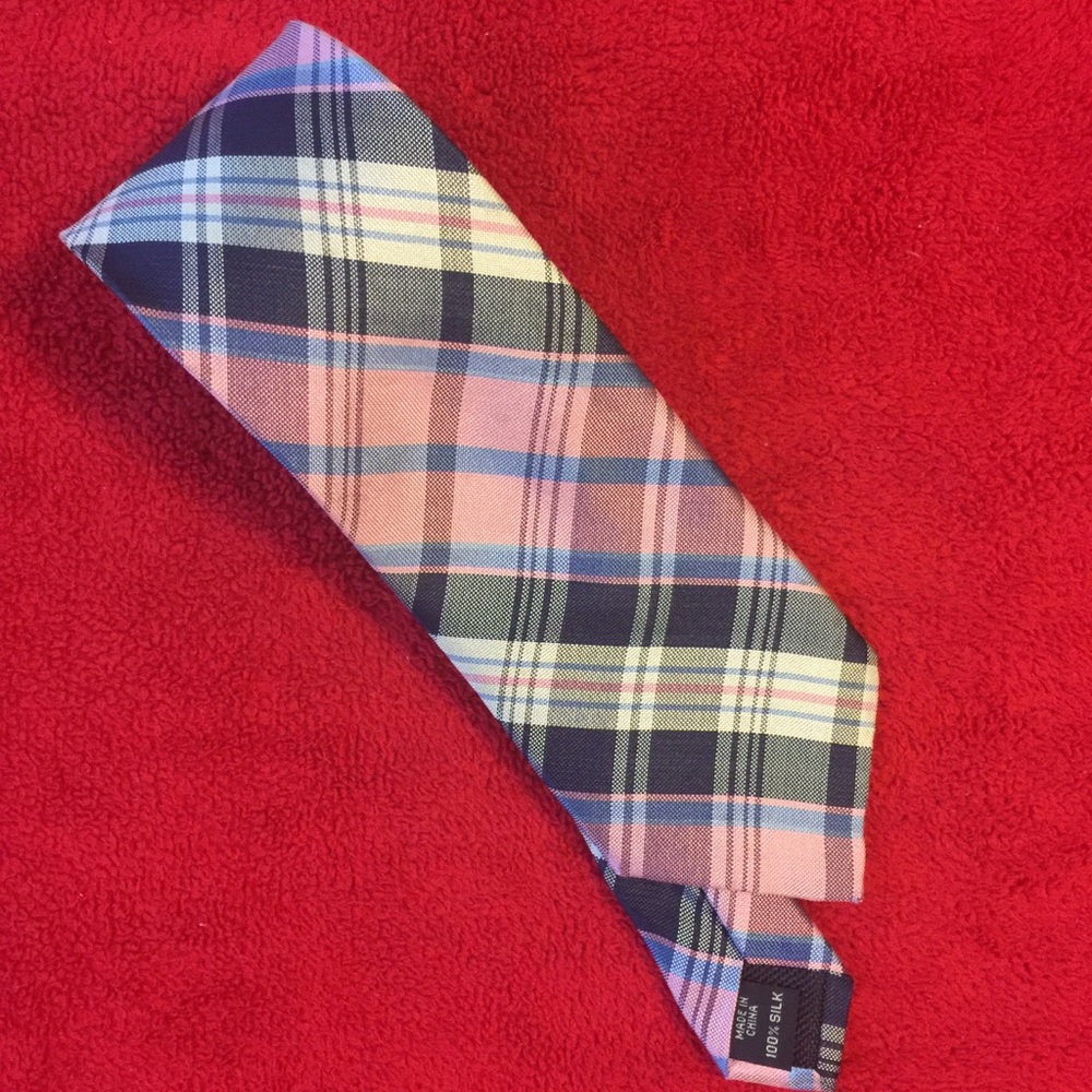 Nautica Plaid Neck Tie